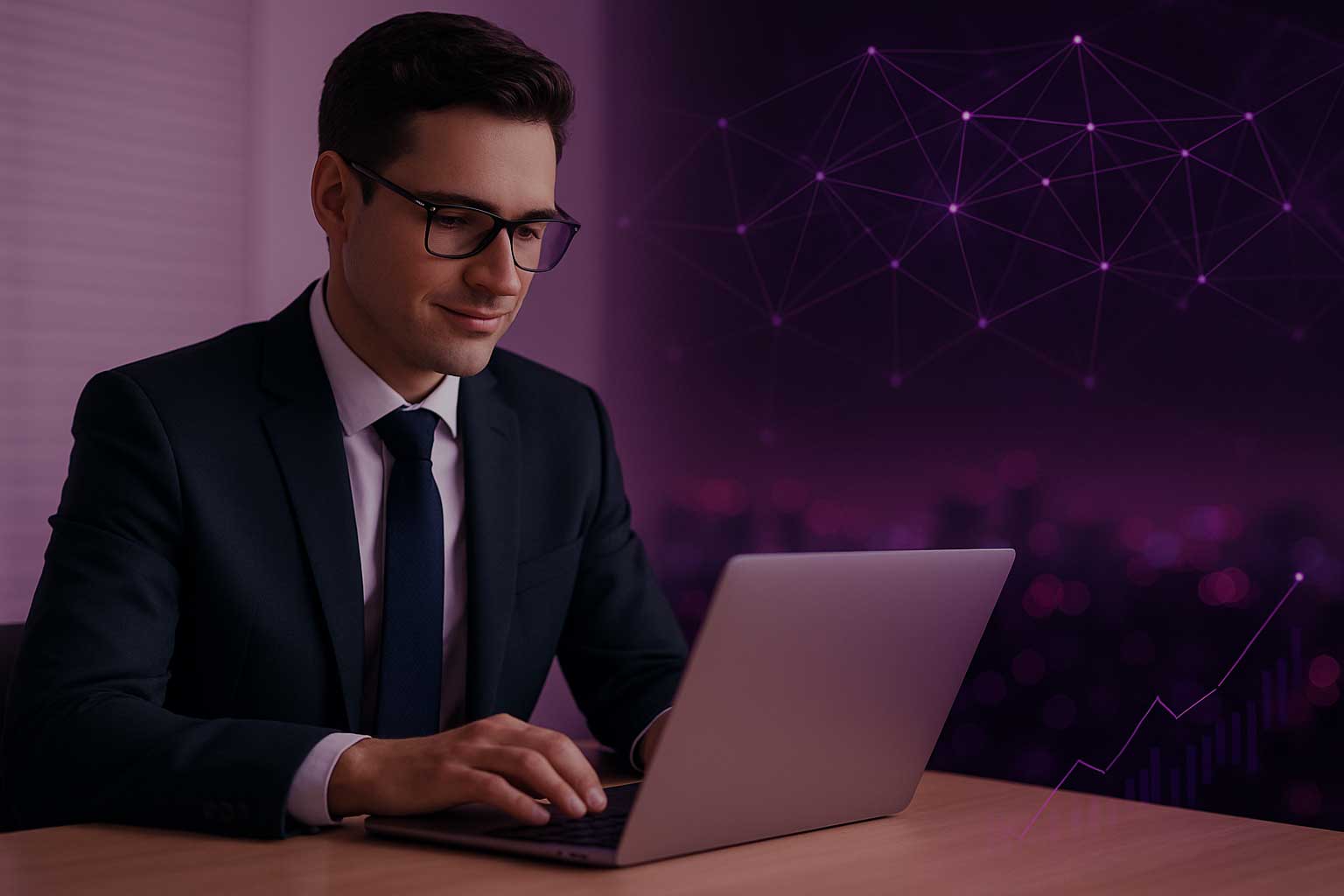 Visual representation of a proactive and adaptive system